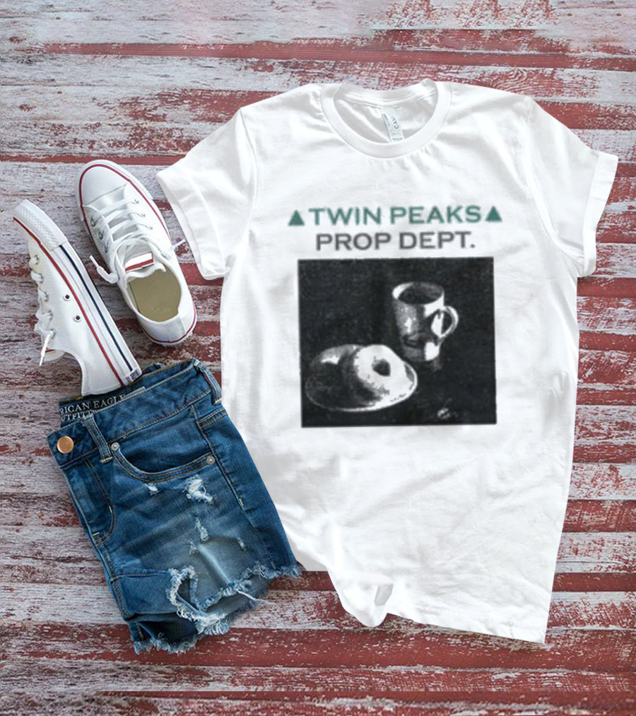 Twin Peaks Prop Dept Coffee And Donut T-Shirt