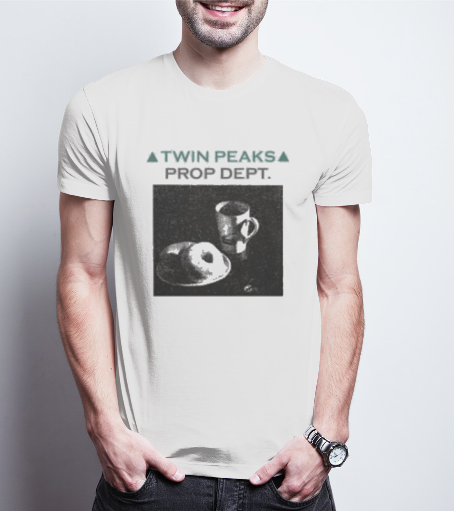 Twin Peaks Prop Dept Coffee And Donut T-Shirt