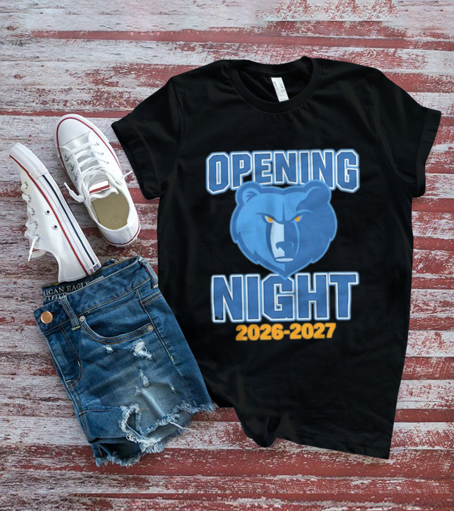Opening Night 2026 2027 Memphis Grizzlies T-Shirt
