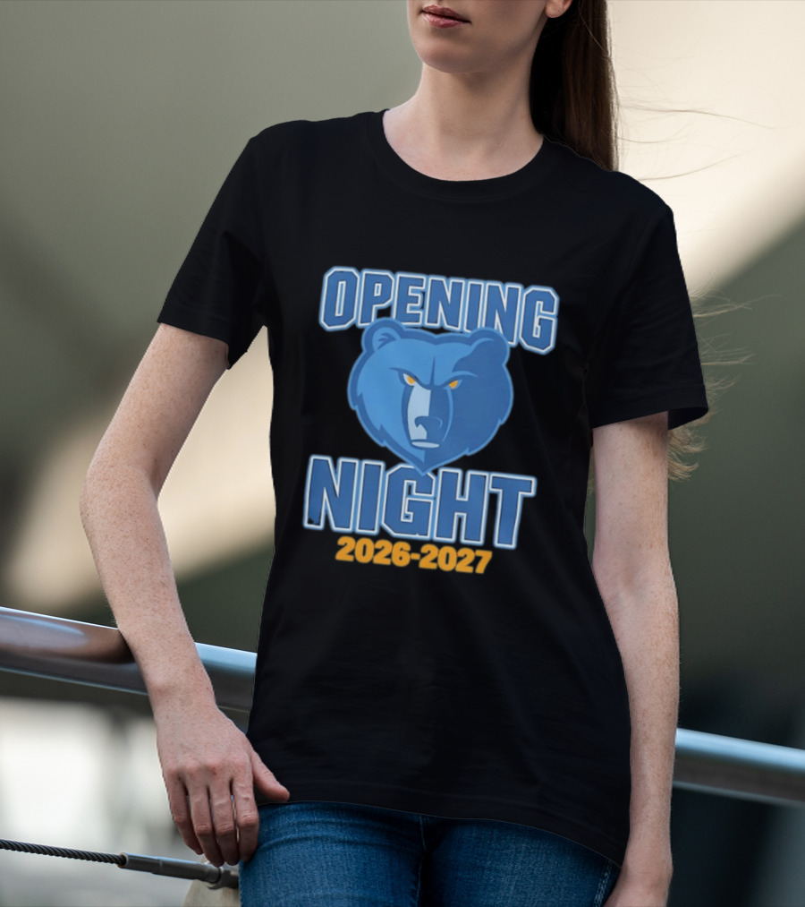 Opening Night 2026 2027 Memphis Grizzlies T-Shirt