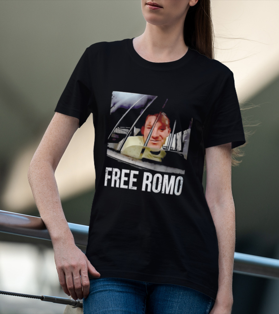 FREE ROMO Football Quarterback Prison Bars T-Shirt