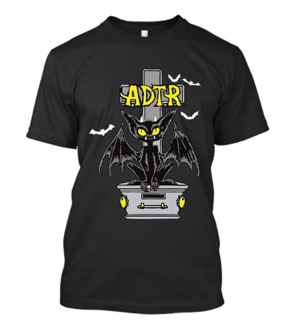ADTR Halloween 2026 Dead And Buried Gargoyle With Bats T-Shirt