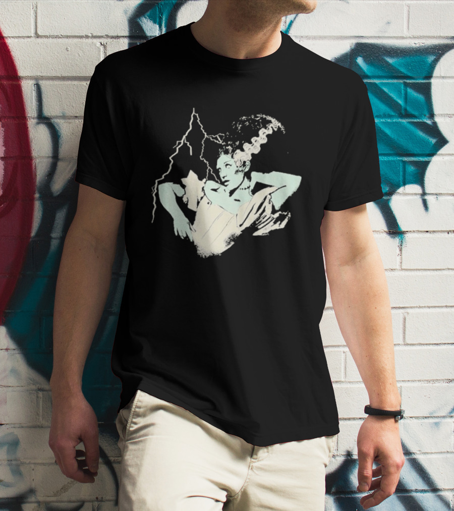 Sierra Ferrell The Bride Frankenstein Monster Lightning T-Shirt