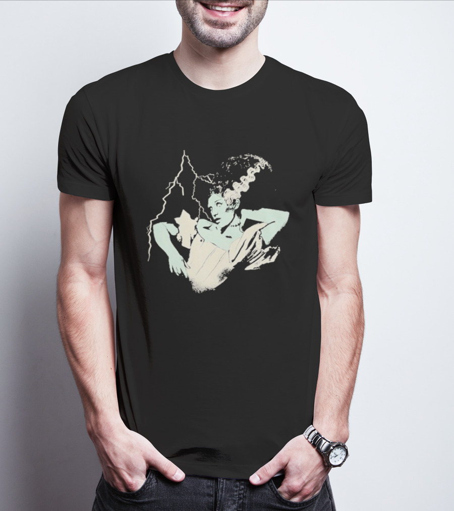 Sierra Ferrell The Bride Frankenstein Monster Lightning T-Shirt