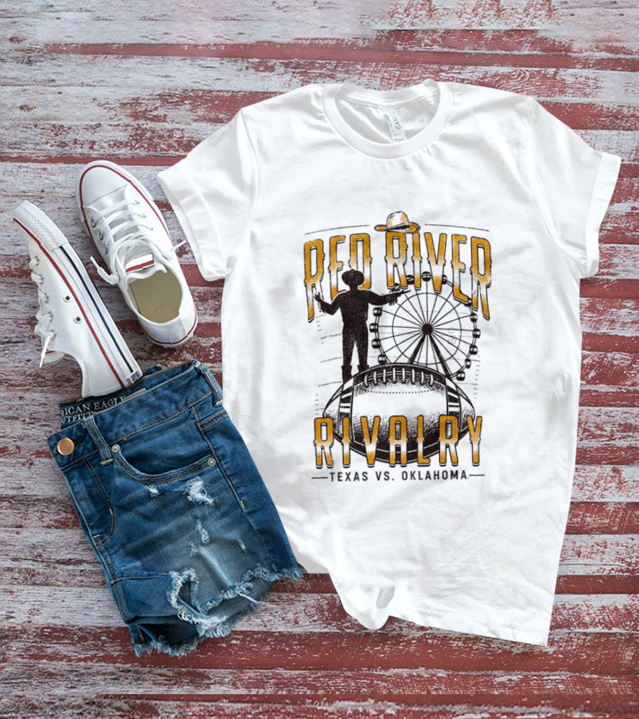 Red River Rivalry Texas Vs Oklahoma 2026 Longhorns T-Shirt
