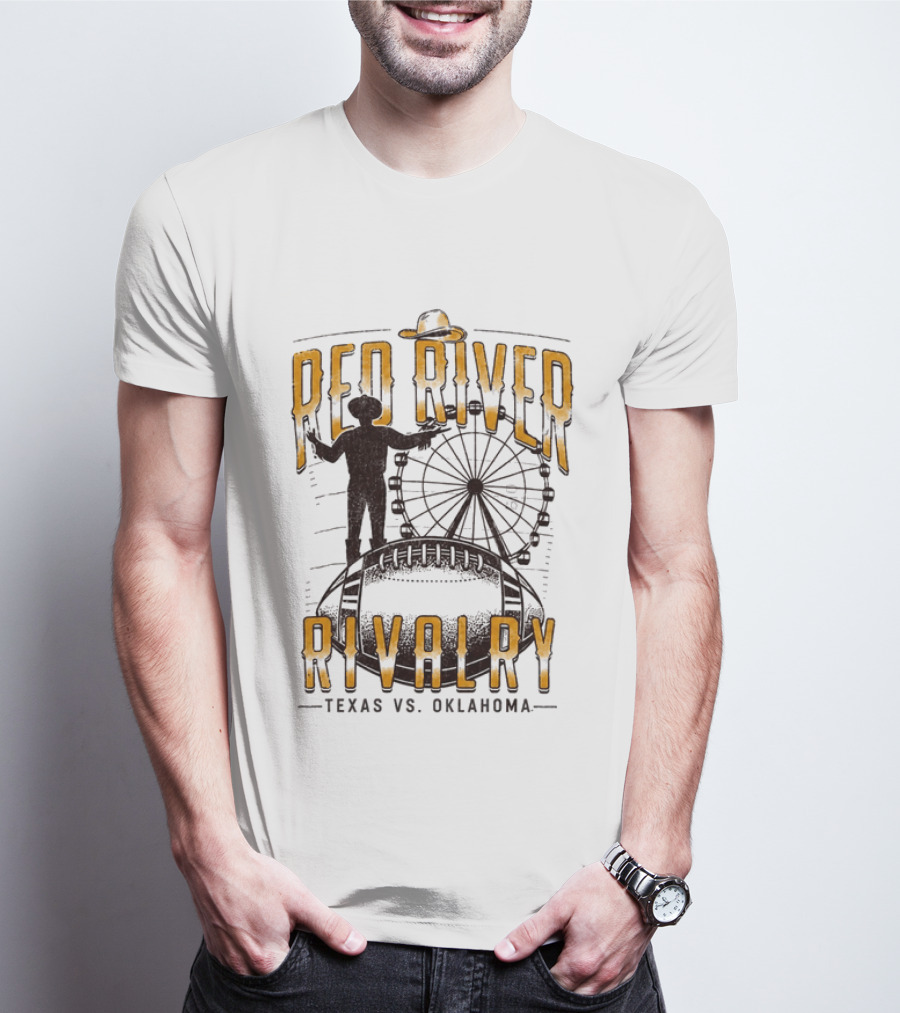 Red River Rivalry Texas Vs Oklahoma 2026 Longhorns T-Shirt