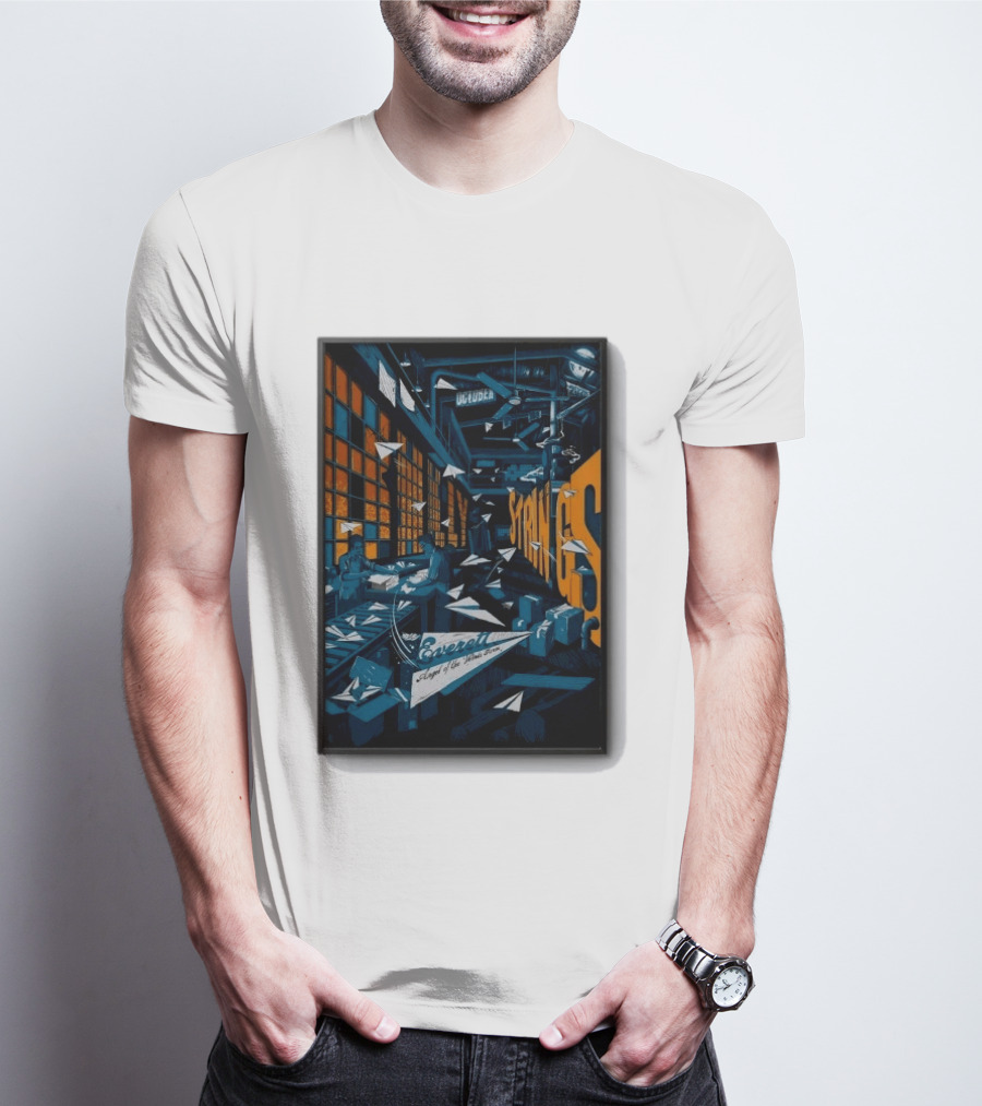 Billy Strings Everett WA Tour October 9 10 2026 Angel Of The Winds Arena T-Shirt