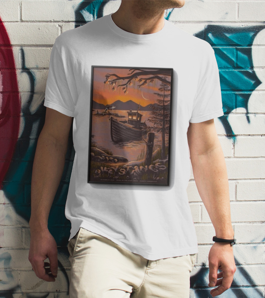 Billy Strings Everett Washington Oct 10 2026 Angles Of The Winds Arena T-Shirt