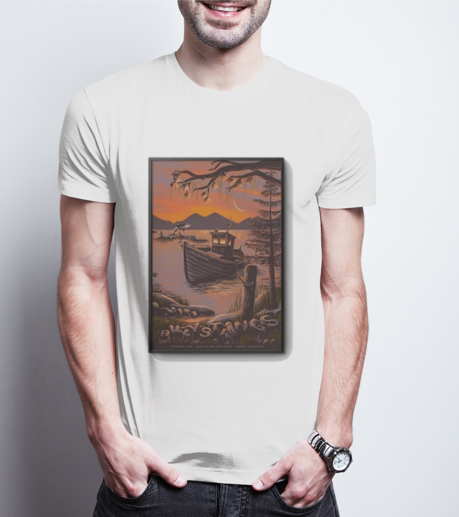 Billy Strings Everett Washington Oct 10 2026 Angles Of The Winds Arena T-Shirt
