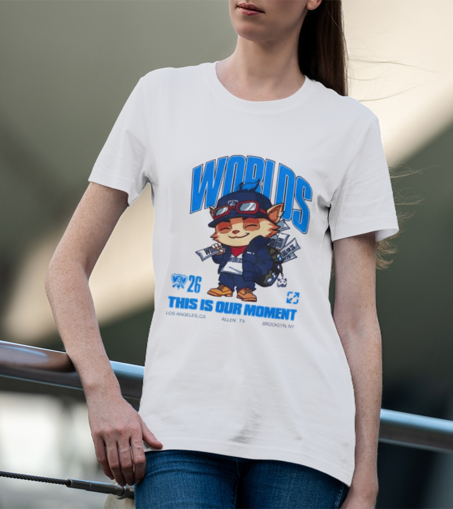 Worlds 2026 This Is Our Moment Riot Games Store T-Shirt