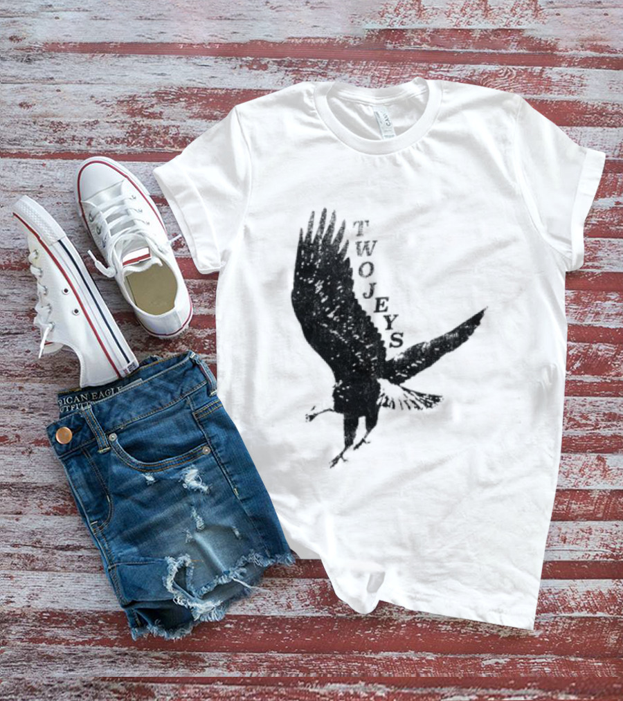 Twojeys Eagles Don't Fly With Pigeons Soar Above T-Shirt