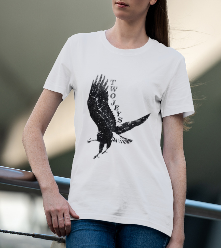 Twojeys Eagles Don't Fly With Pigeons Soar Above T-Shirt