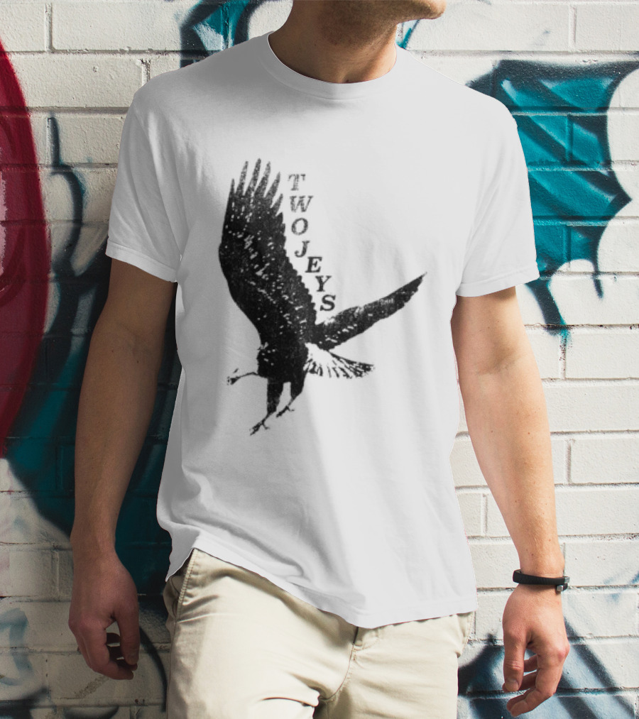 Twojeys Eagles Don't Fly With Pigeons Soar Above T-Shirt