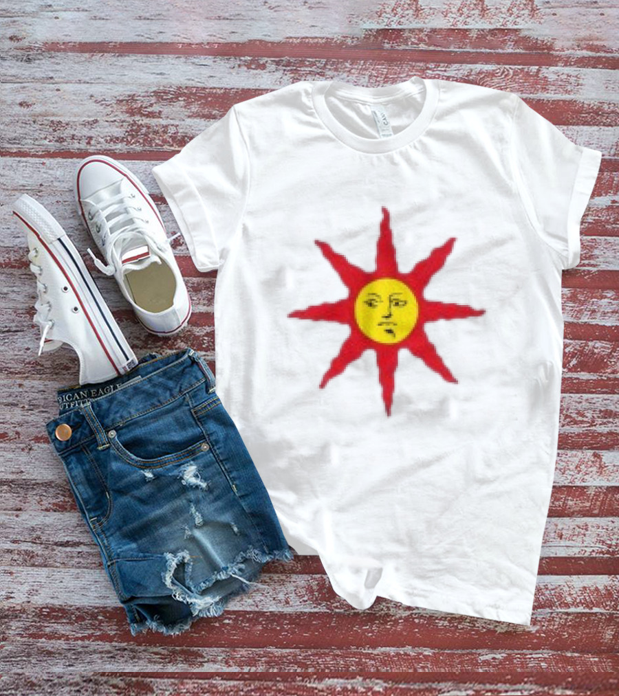 Welcome Skateboards Dark Souls Solaire Sun Icon Collaboration T-Shirt