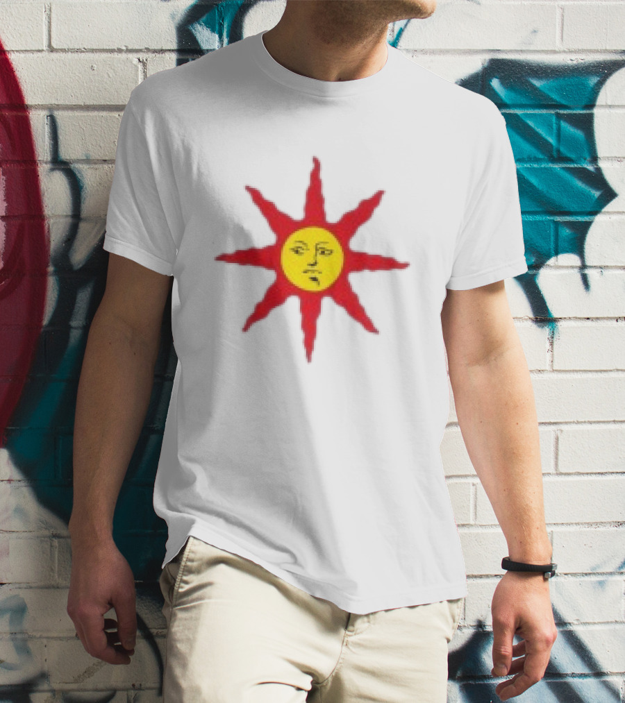 Welcome Skateboards Dark Souls Solaire Sun Icon Collaboration T-Shirt
