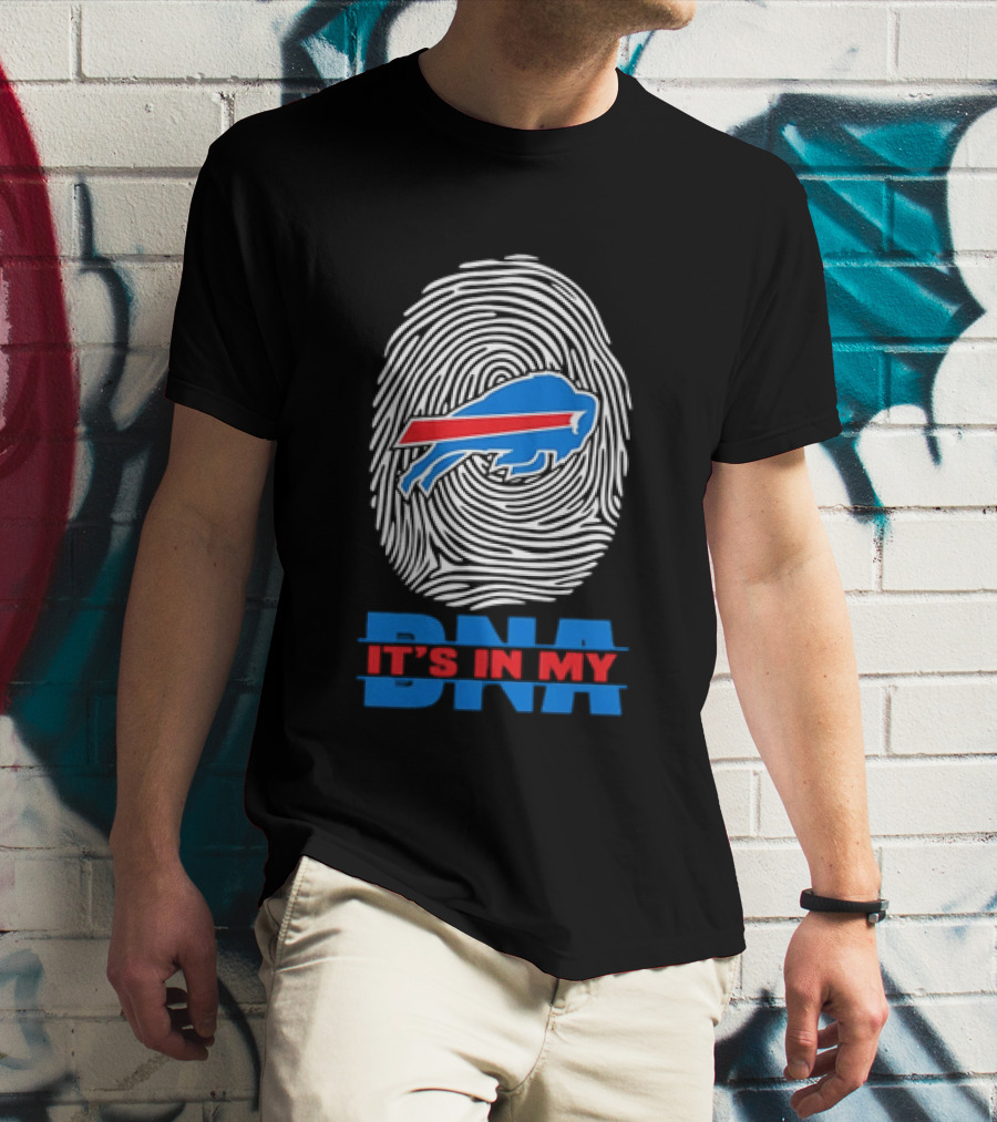 Buffalo Bills Fingerprint It's In My DNA T-Shirt