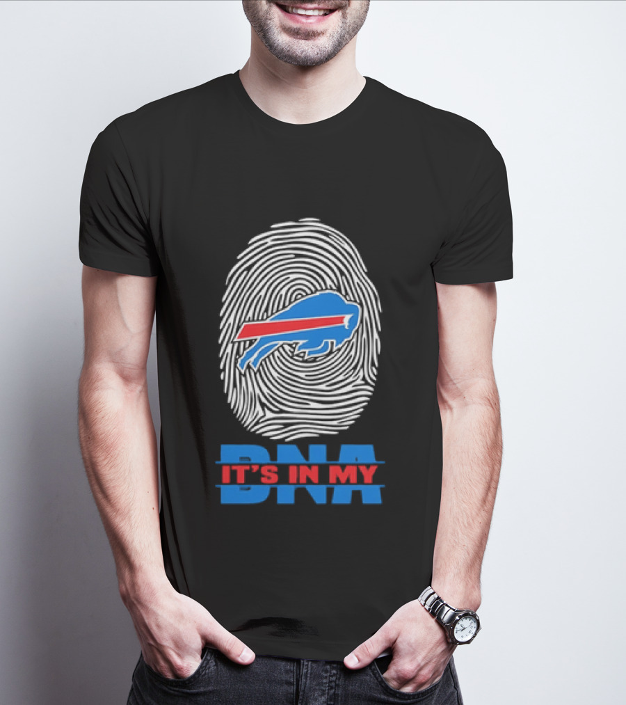 Buffalo Bills Fingerprint It's In My DNA T-Shirt