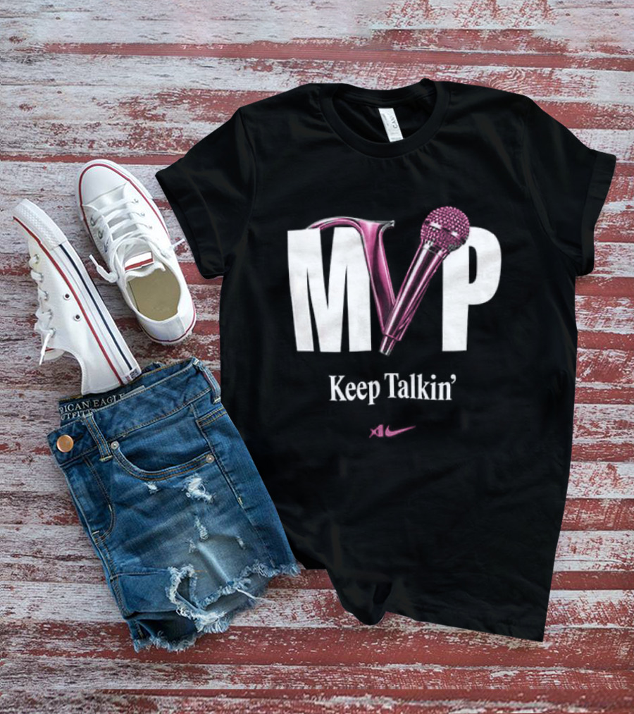WNBA MVP Keep Talking A'ja Wilson 2026 Most Valuable Player T-Shirt