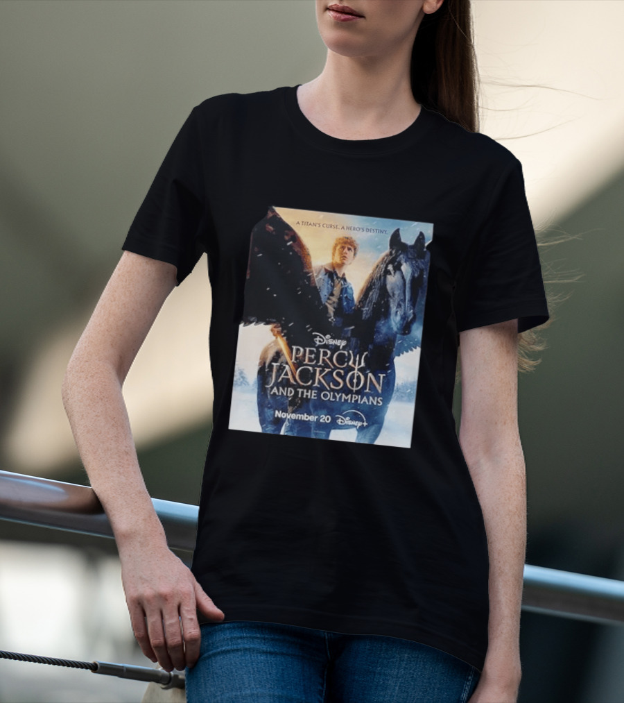 Percy Jackson And The Olympians A Titan's Curse A Hero's Destiny November 20 Disney+ T-Shirt