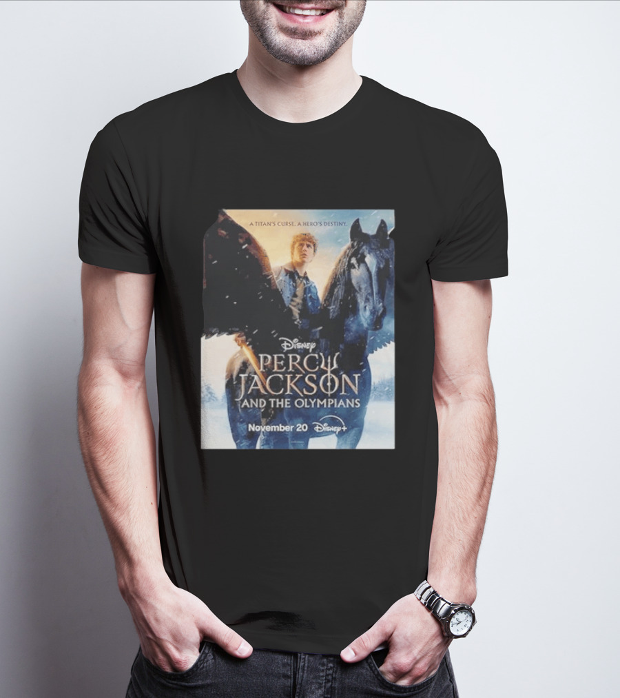 Percy Jackson And The Olympians A Titan's Curse A Hero's Destiny November 20 Disney+ T-Shirt