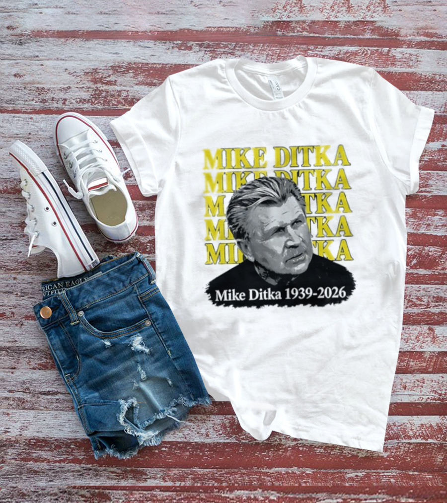 Mike Ditka Da Coach Chicago Bears 1939 2023 In Loving Memory T-Shirt