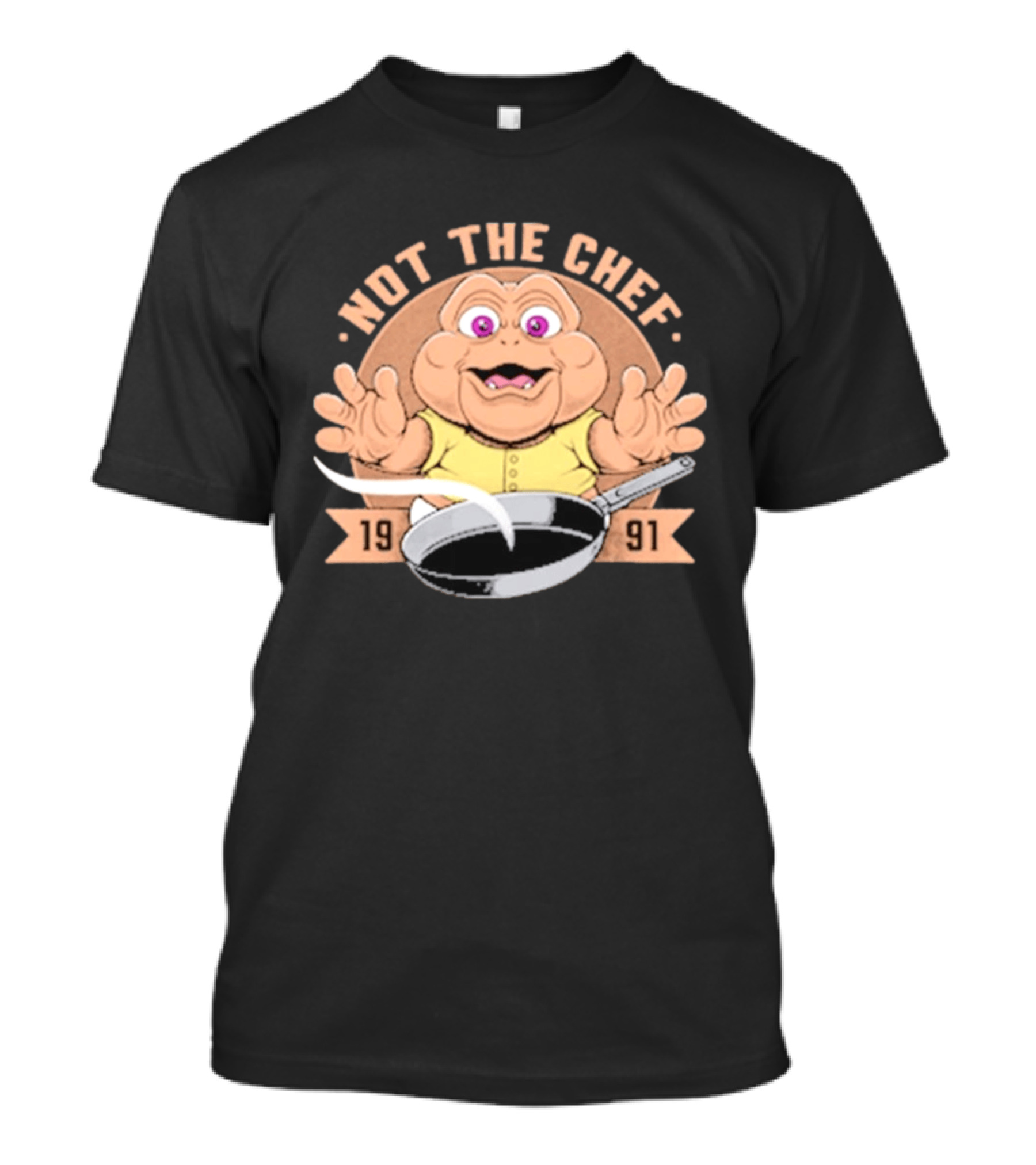 Baby Sinclair Not The Chef 1991 Pan Iconic TV Character Nostalgia T-Shirt