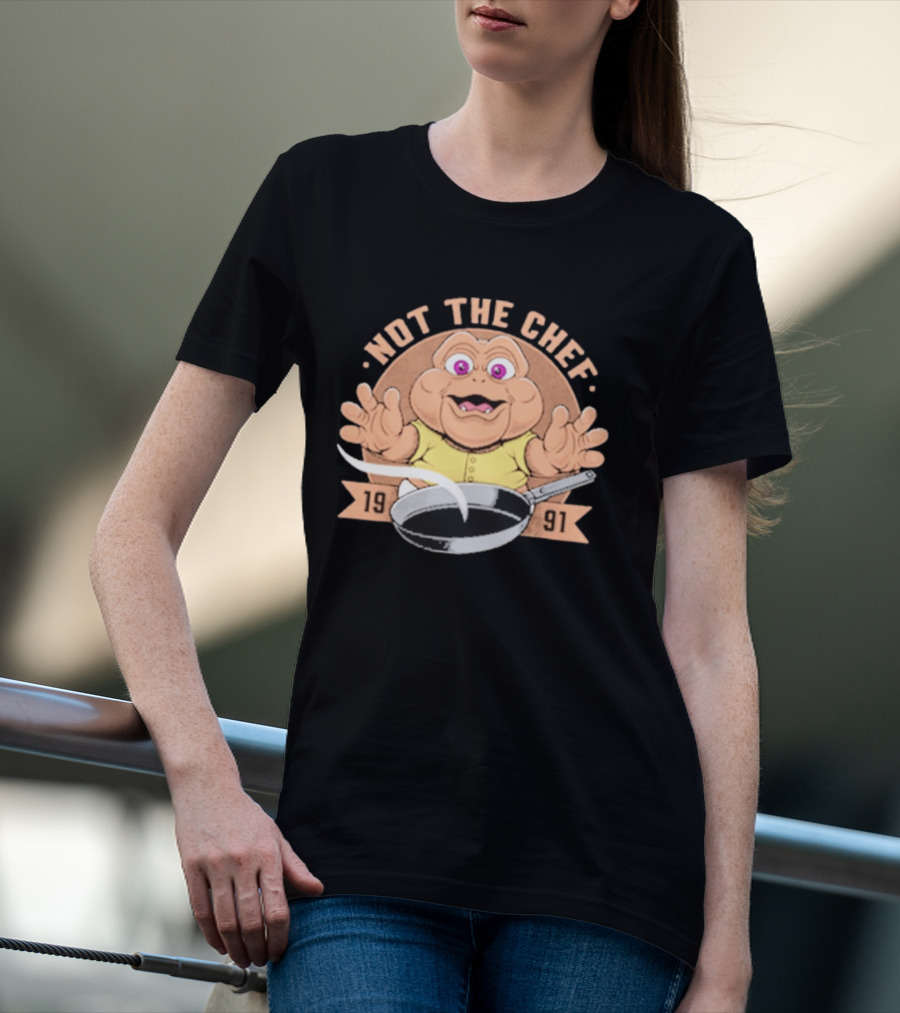 Baby Sinclair Not The Chef 1991 Pan Iconic TV Character Nostalgia T-Shirt