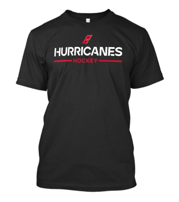 Hurricanes Hockey Team Red Flag T-Shirt