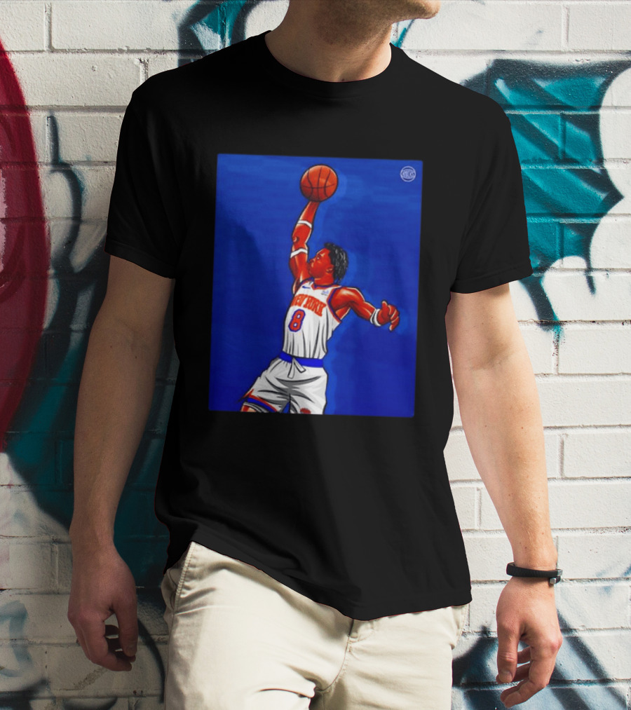 OG Anunoby New York Knicks Dunk Action Moment 8 Jersey T-Shirt