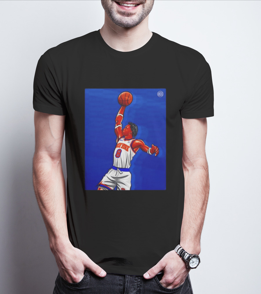 OG Anunoby New York Knicks Dunk Action Moment 8 Jersey T-Shirt