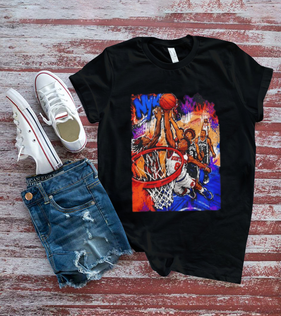 OG Anunoby New York Knicks NYK Basketball Art NBA T-Shirt