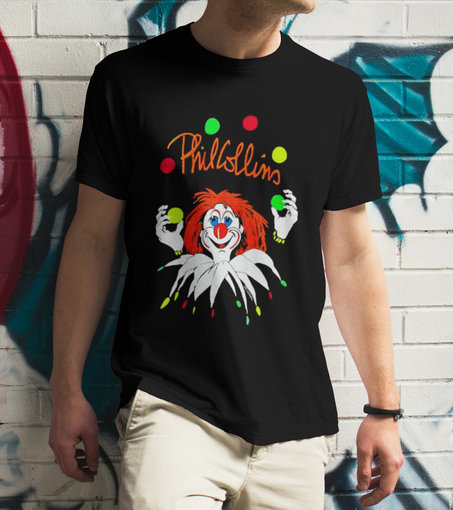 Phil Collins But Seriously Juggling Clown T-Shirt