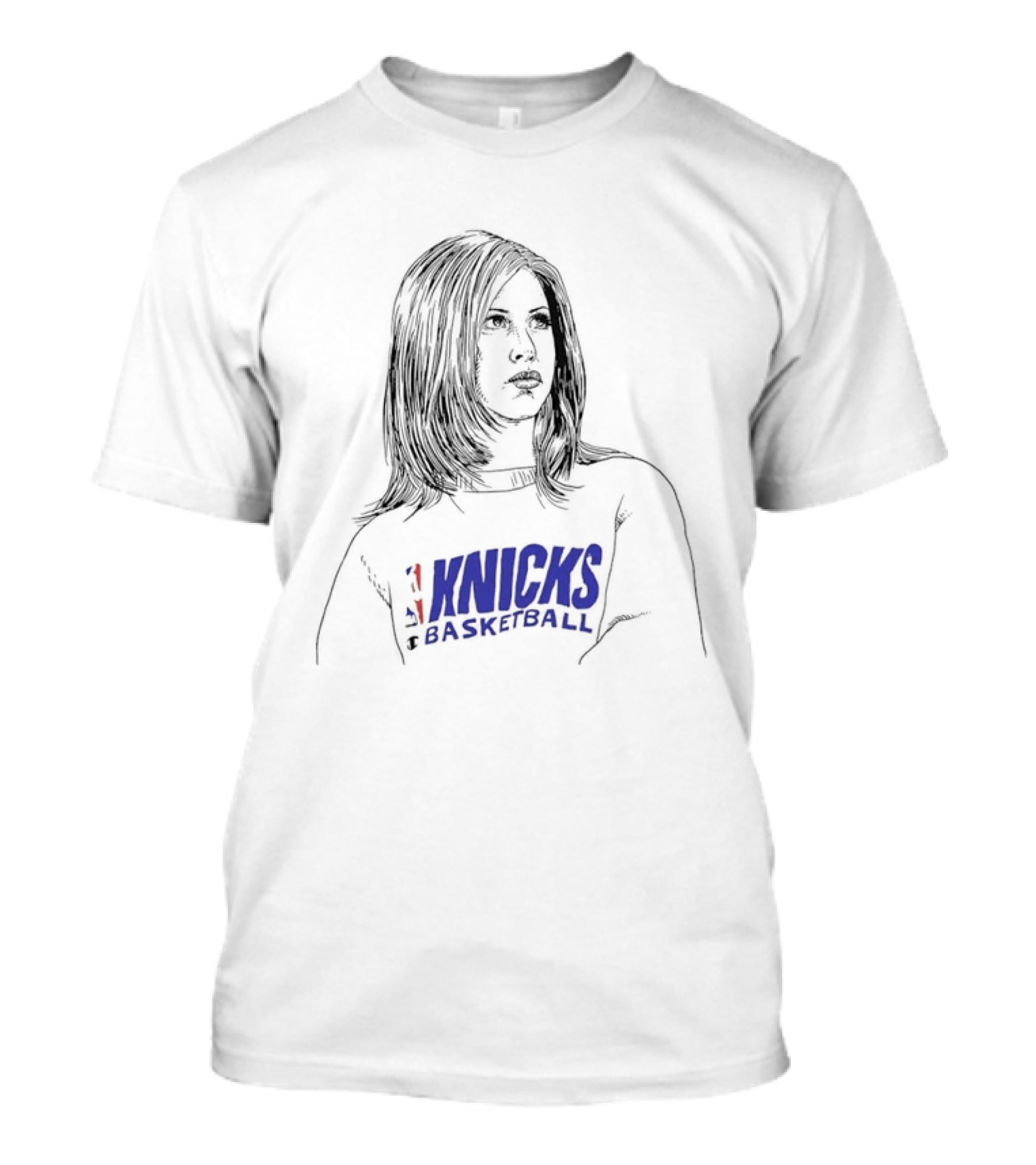 Rachel Green Knicks Basketball New York T-Shirt