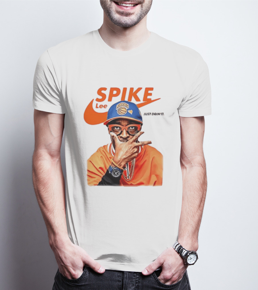 Spike Lee Knicks New York JUST DOIN IT T-Shirt
