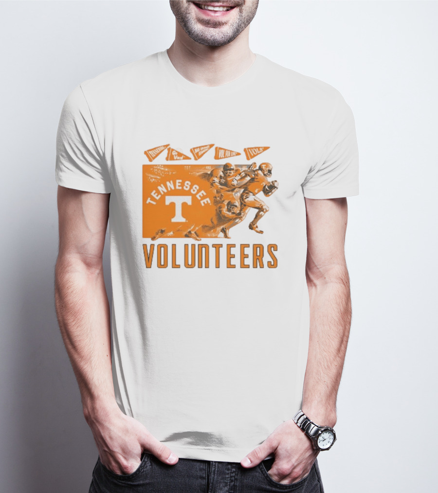 Tennessee Volunteers NCAA Football Go Vols Big Orange Country Vol For Life T-Shirt