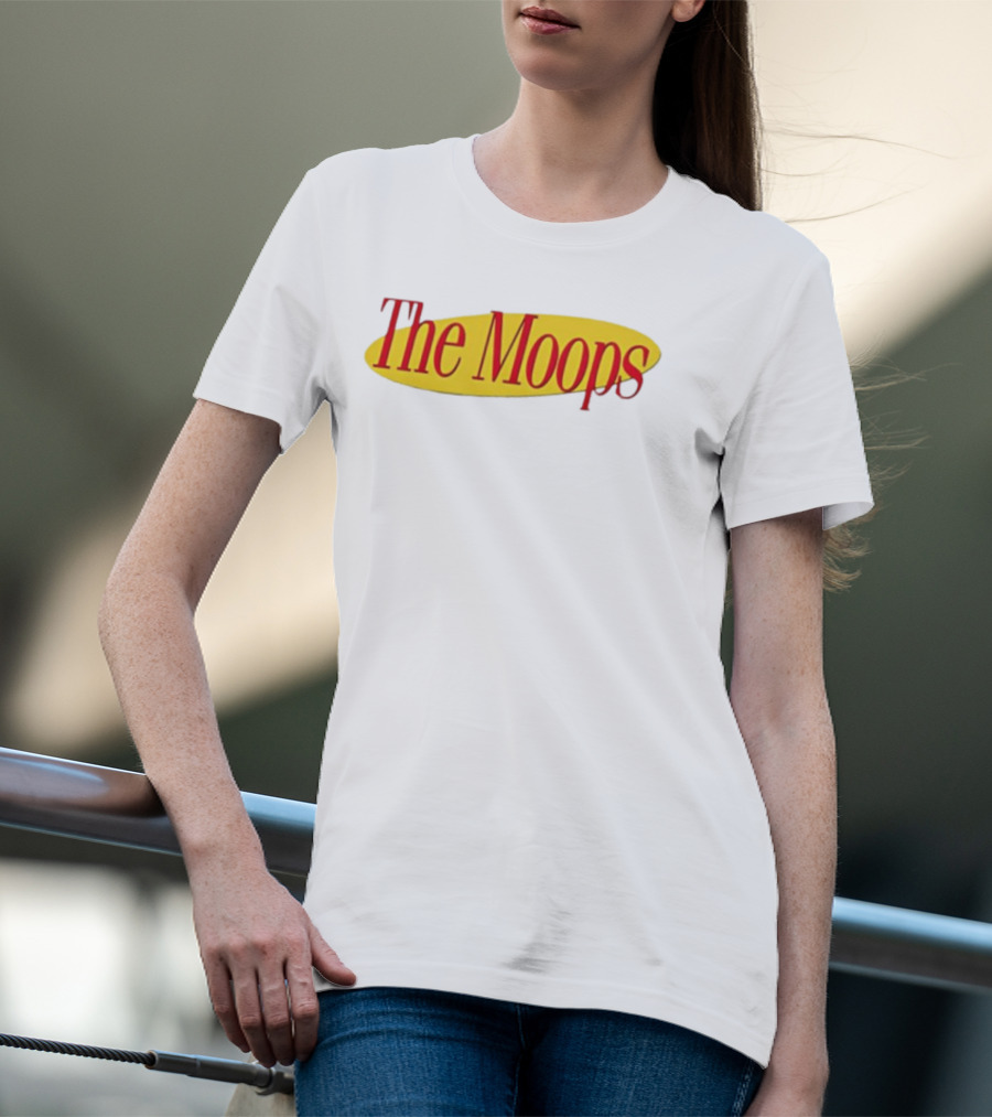 The Moops Seinfeld Bubble Font Comedy Show Reference T-Shirt