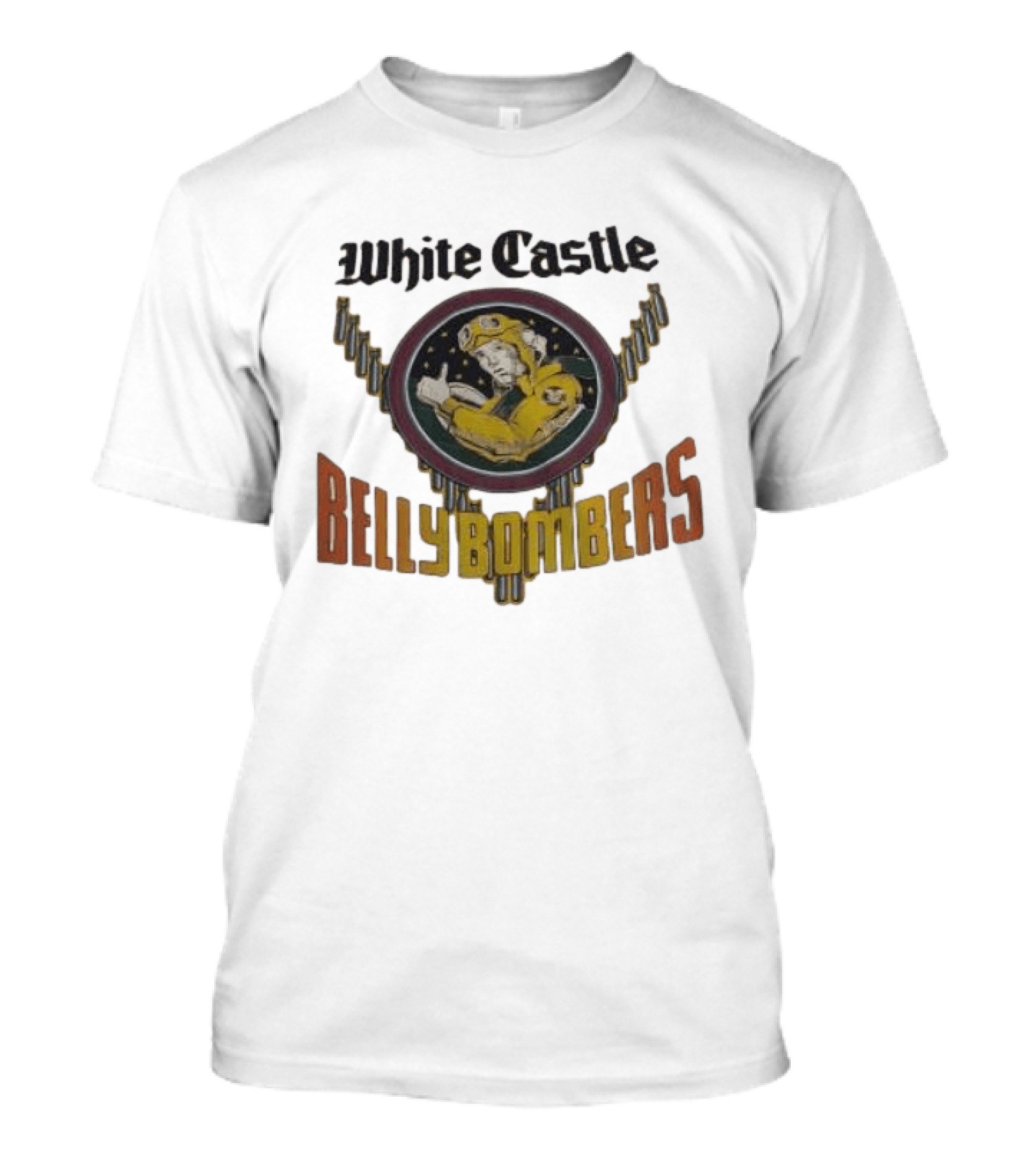 White Castle Belly Bombers Pilot T-Shirt