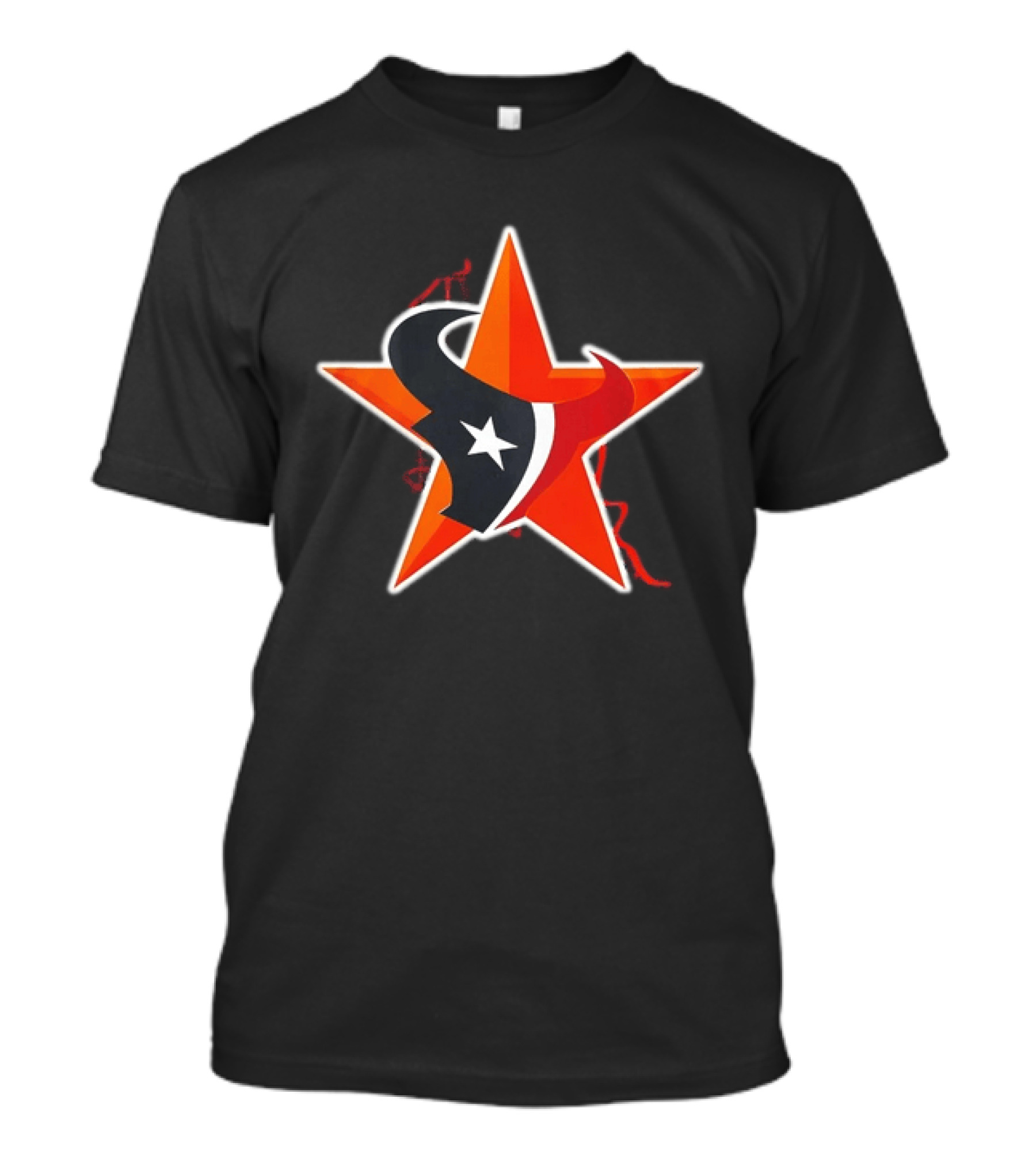 Houston Astros Texans Collaboration 2026 Star T-Shirt