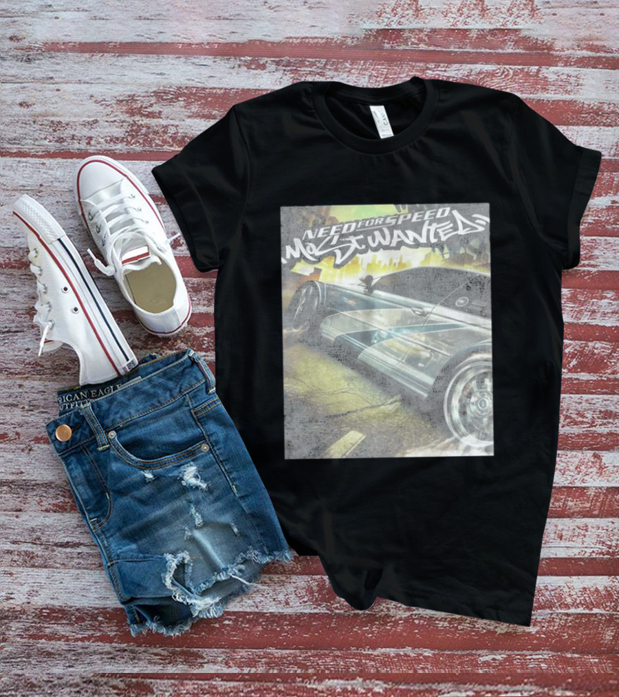 Need For Speed Most Wanted Racing Car Game T-Shirt
