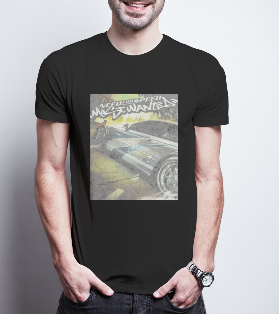 Need For Speed Most Wanted Racing Car Game T-Shirt