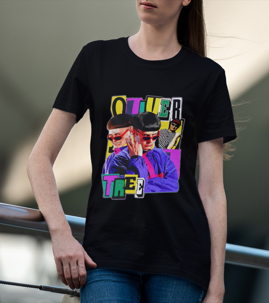 Oliver Tree 1993 2026 Memorial Collage With Retro Sunglasses T-Shirt