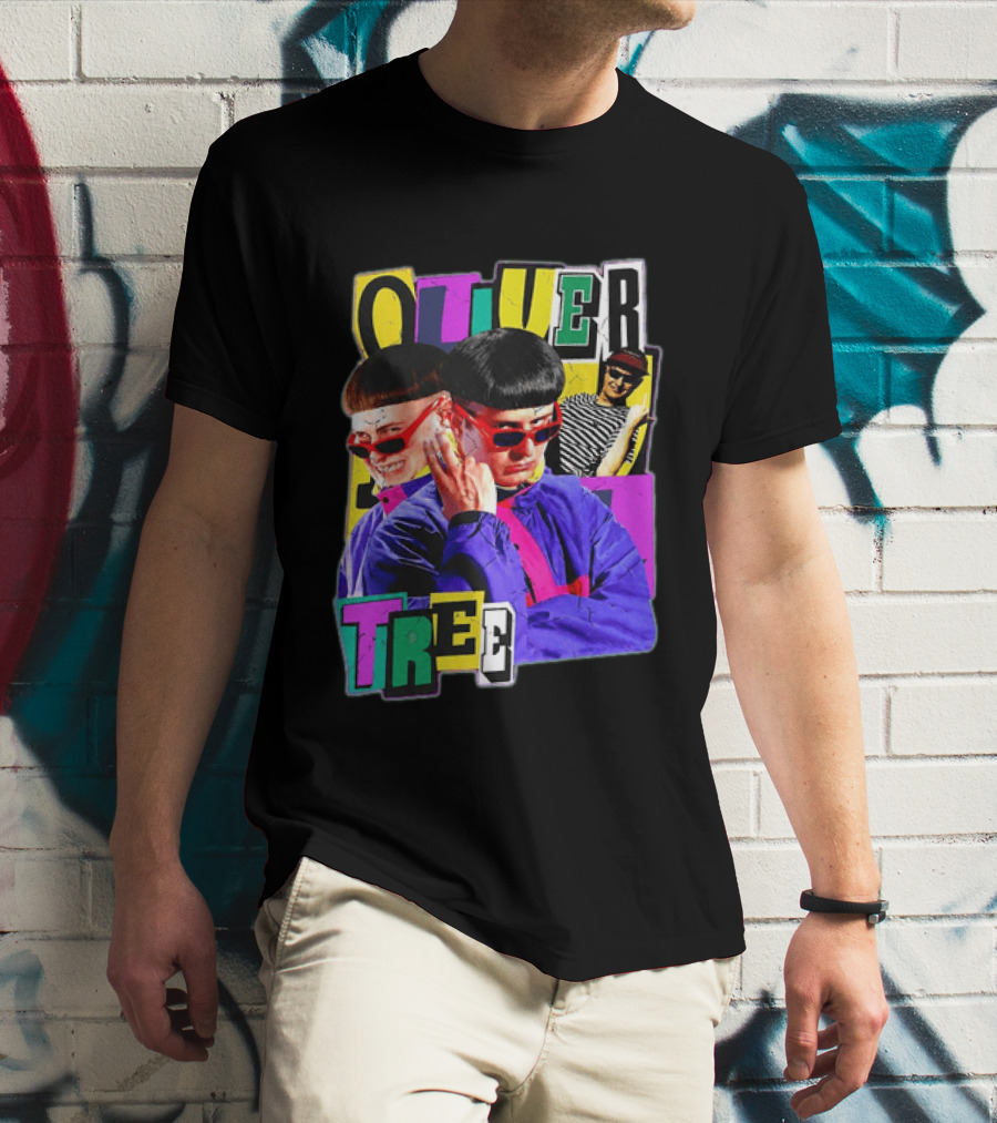 Oliver Tree 1993 2026 Memorial Collage With Retro Sunglasses T-Shirt