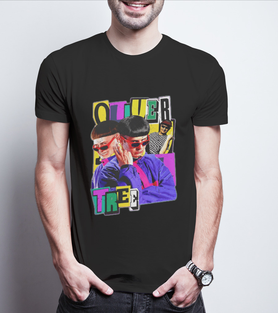 Oliver Tree 1993 2026 Memorial Collage With Retro Sunglasses T-Shirt