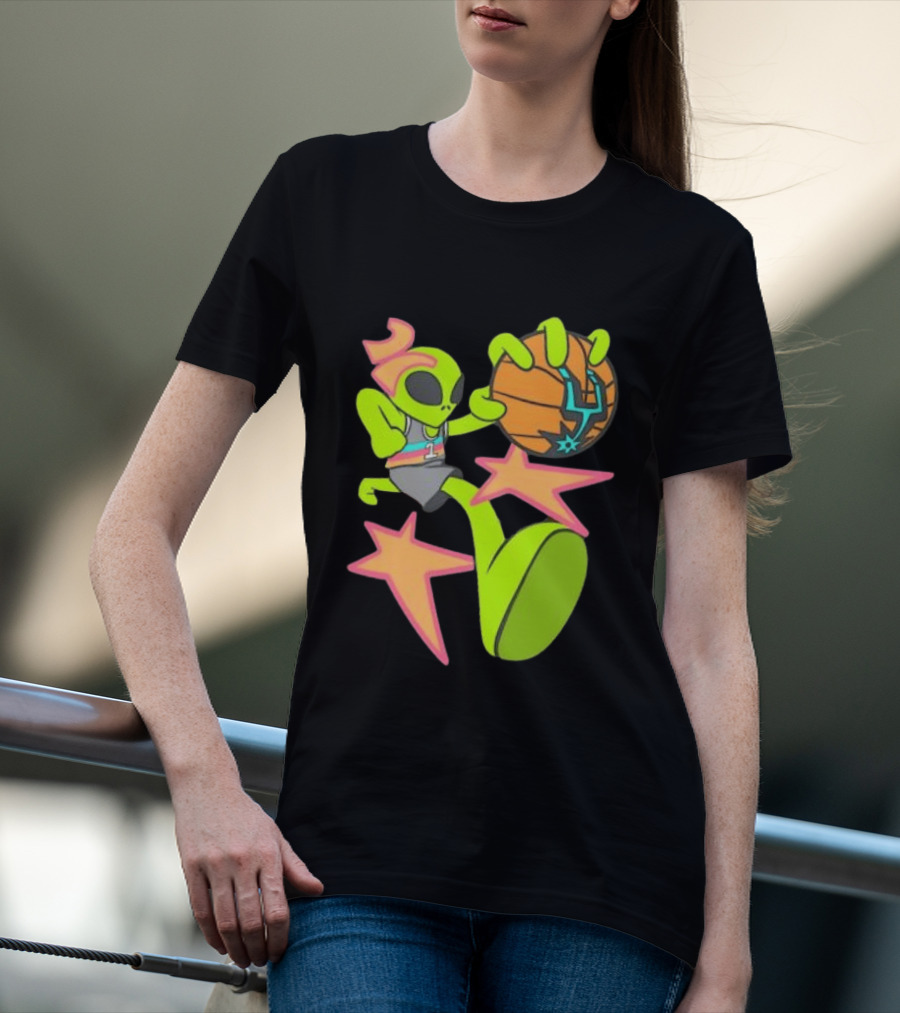 Victor Wembanyama Alien San Antonio Spurs 1 Basketball Star T-Shirt