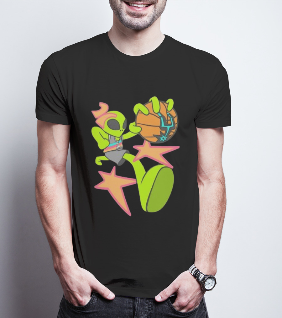 Victor Wembanyama Alien San Antonio Spurs 1 Basketball Star T-Shirt