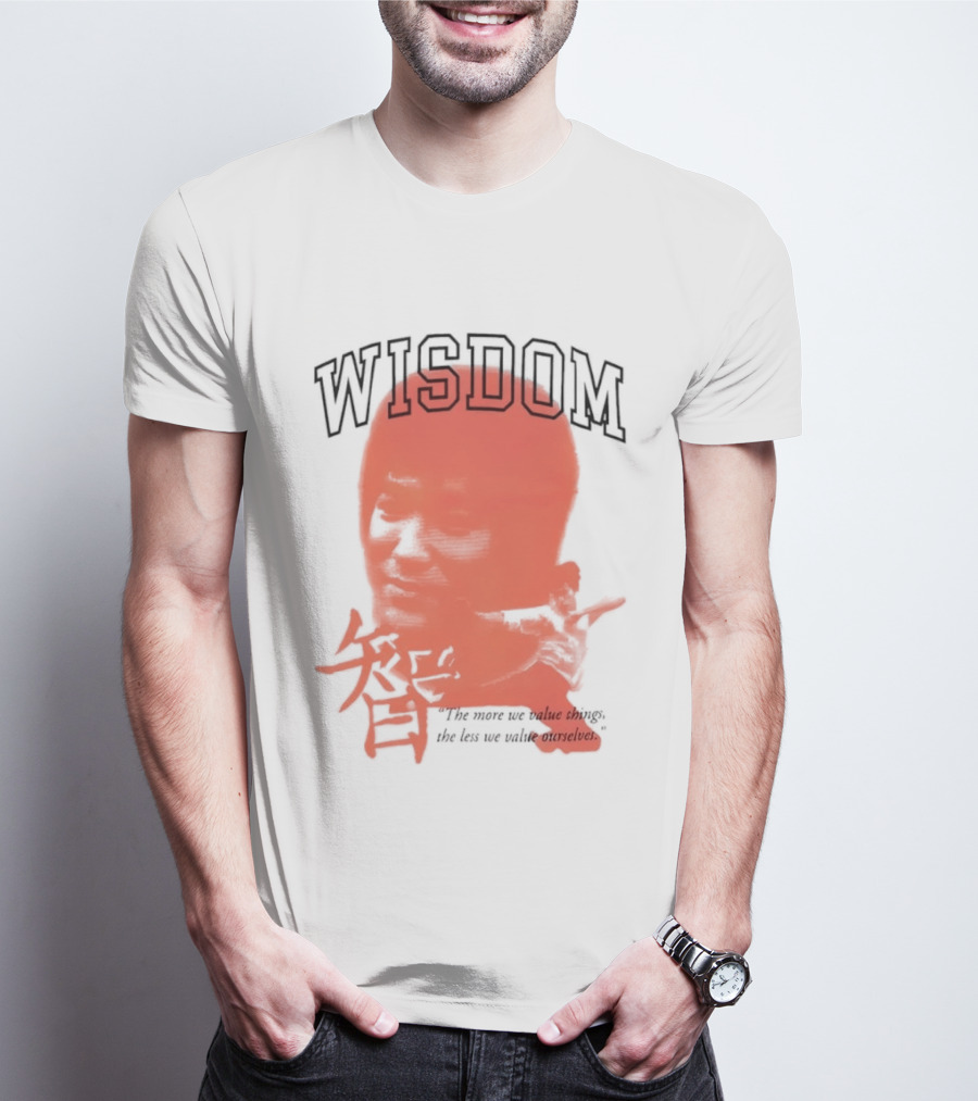Bruce Lee Awake NY Wisdom Red T-Shirt