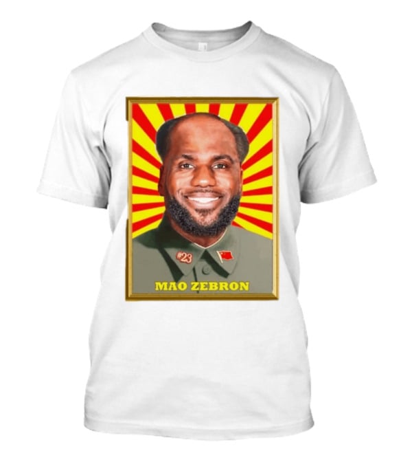 Mao Zebron #23 Lebron James Meme T-Shirt