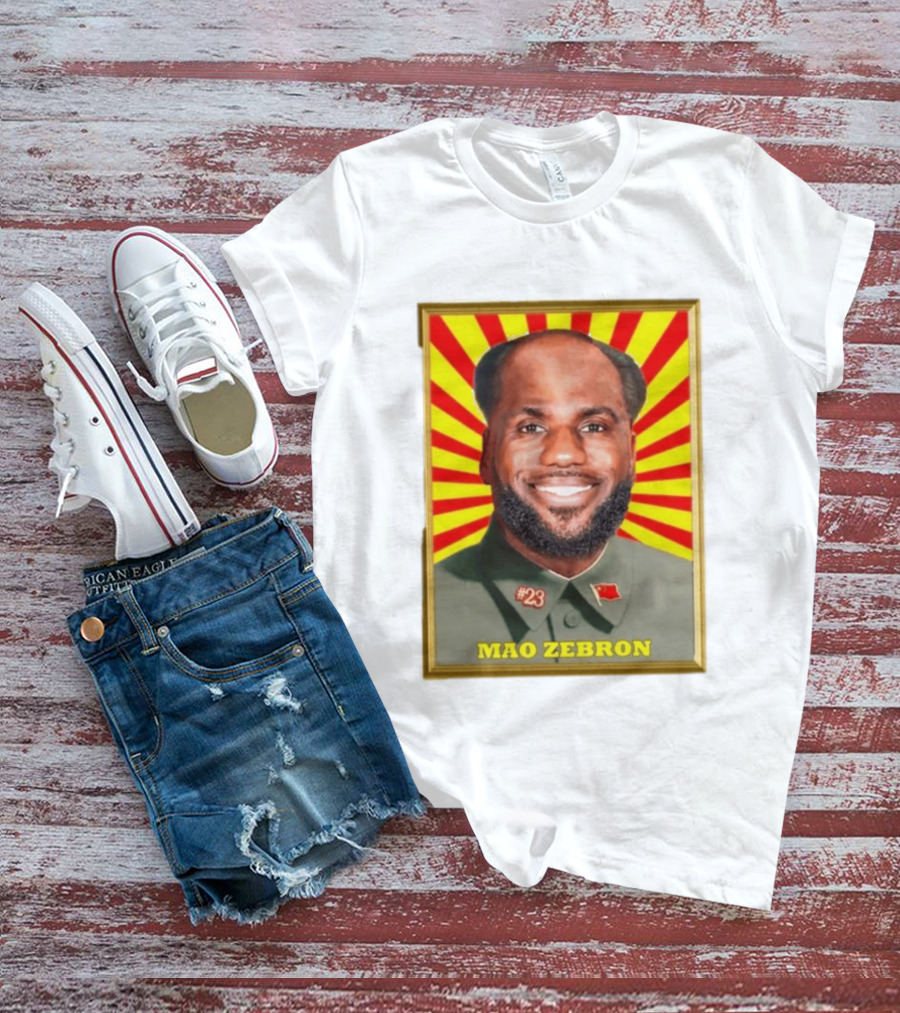 Mao Zebron #23 Lebron James Meme T-Shirt