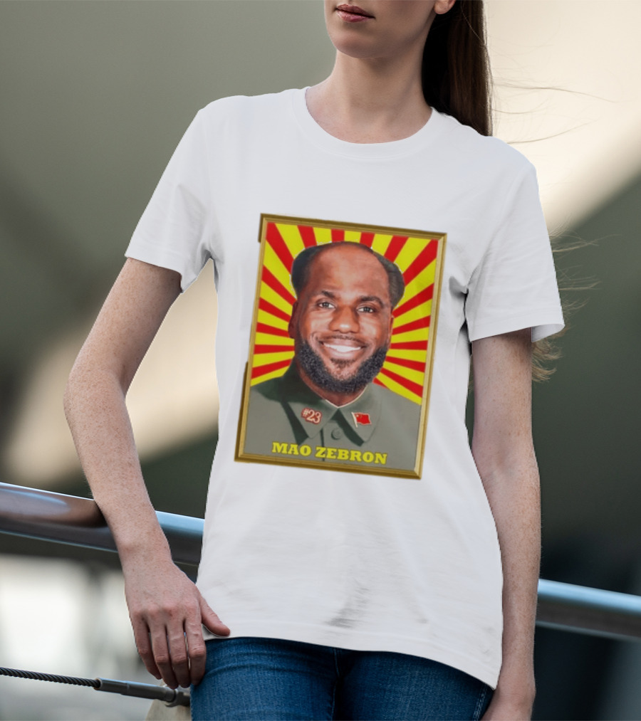 Mao Zebron #23 Lebron James Meme T-Shirt