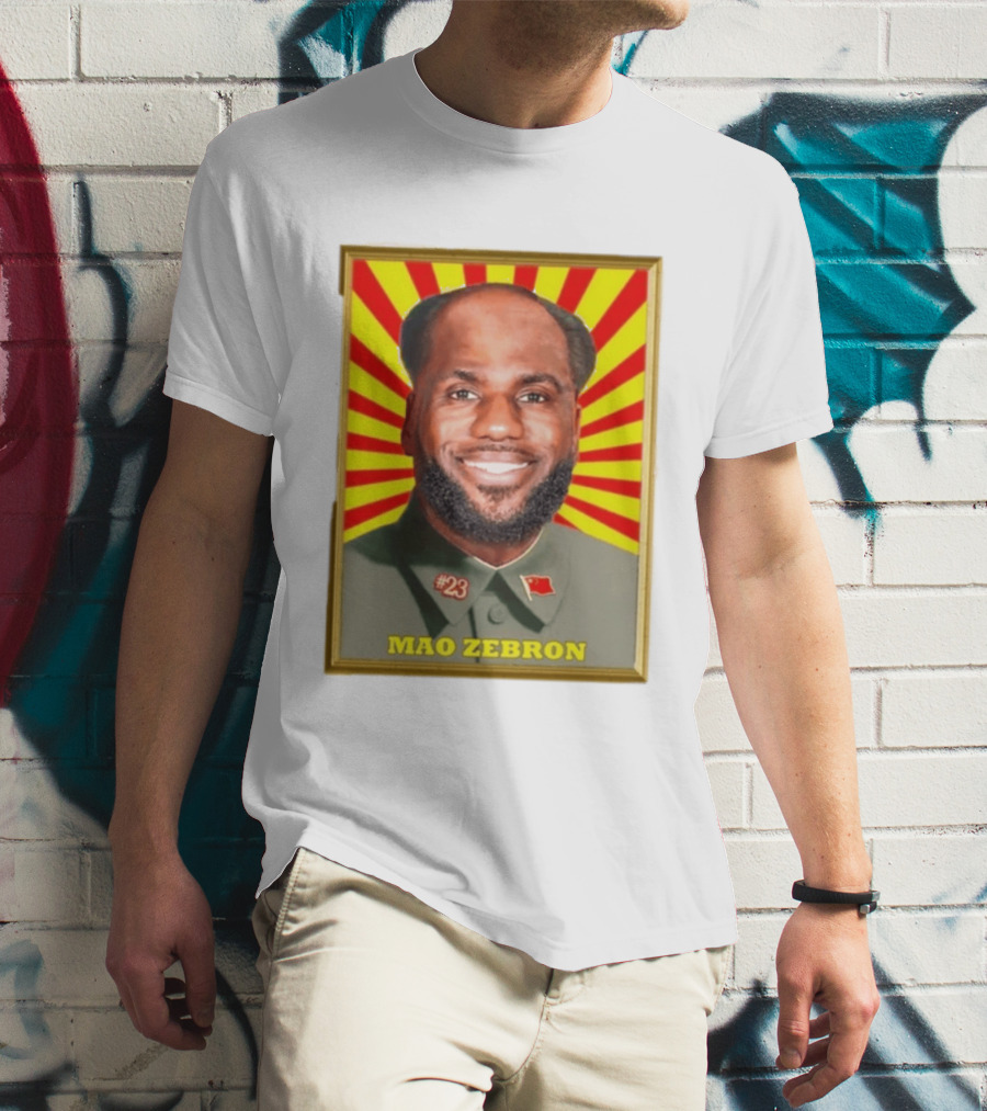 Mao Zebron #23 Lebron James Meme T-Shirt
